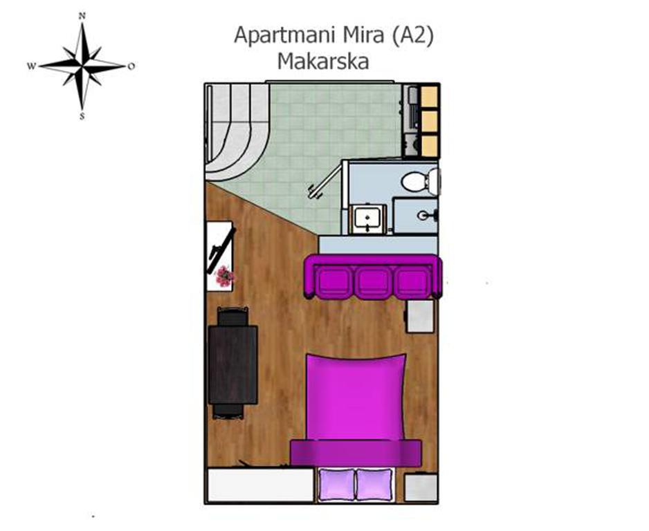Apartments Mira Makarska Pokój zdjęcie